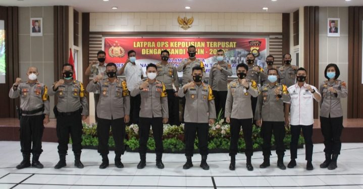 Kapolres Muaro Jambi Pimpin Rakor Latpras OPD PAM Nataru Sandi “Lilin 2020”