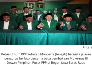 Suharso Monoarfa Terpilih Sebagai Ketua Umum PPP