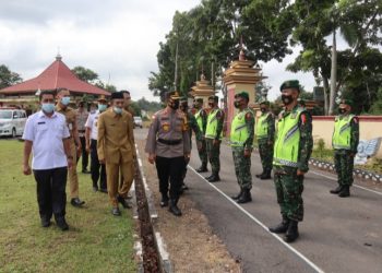 Kapolres Muaro Jambi Pimpin Apel Gelar Pasukan Ops “Lilin-2020”