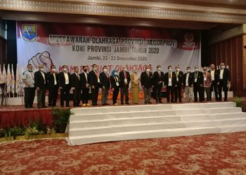 Marciano Norman Membuka Musosprov KONI Provinsi Jambi