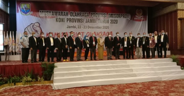 Marciano Norman Membuka Musosprov KONI Provinsi Jambi