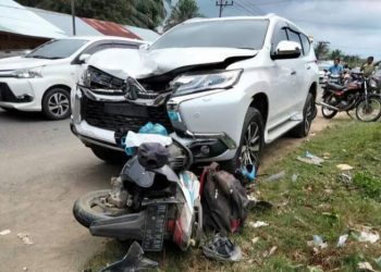 Tabrakan, Warga Lhokseumawe Meninggal Dunia Di Tempat
