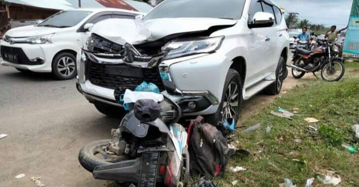 Tabrakan, Warga Lhokseumawe Meninggal Dunia Di Tempat