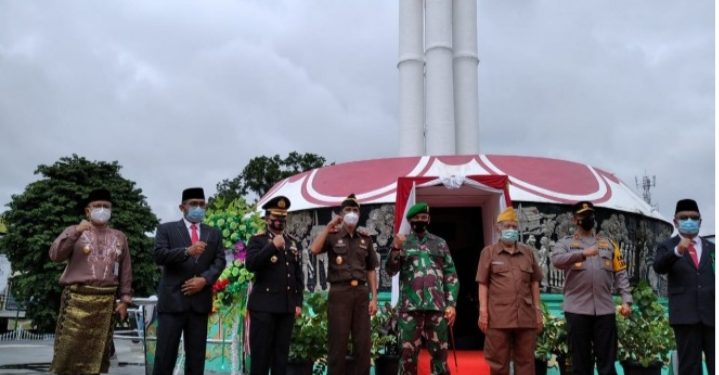 Sekda Hadiri Upacara Sejarah Pertempuran Simpang Tugu Juang
