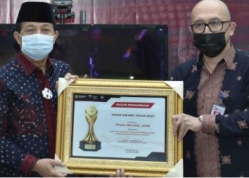 Fachrori Dianugerahi TPAKD Award 2020