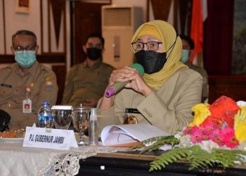 Pj.Gubernur Jambi Siapkan Rencana Strategis Antisipasi Kebakaran Hutan