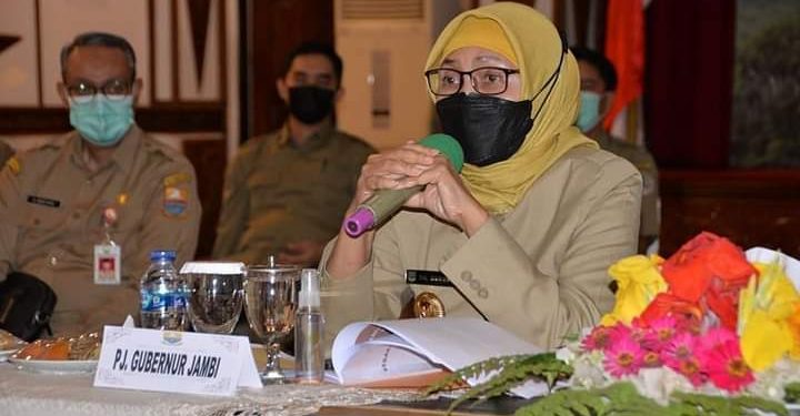 Pj.Gubernur Jambi Siapkan Rencana Strategis Antisipasi Kebakaran Hutan