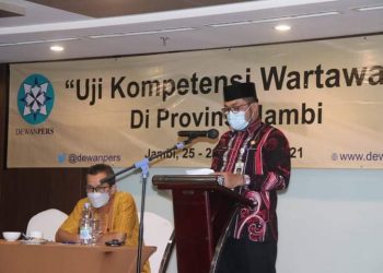 Sekda Apresiasi Pelaksanaan Uji Kompetensi Jurnalis Televisi