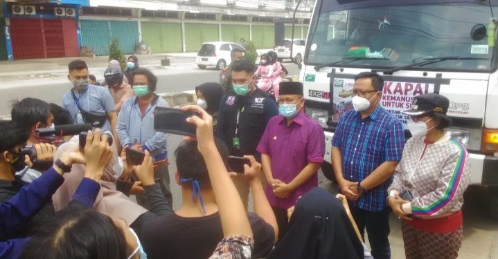 Diresmikan Wakil Wali Kota Jambi, ACT Salurkan 1 Truk Kontainer Bantuan Sembako ke Korban Gempa Sulsel