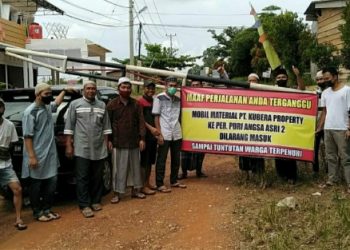 PT Kubera Ingkar Janji, Warga Ancam Blokir Jalan Masuk Perumahan