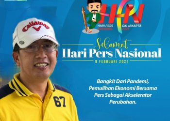 Dewan Pembina FJPJ Sabri Yanto SH.MH Mengucapkan Selamat Hari Pers (HPN) 2021