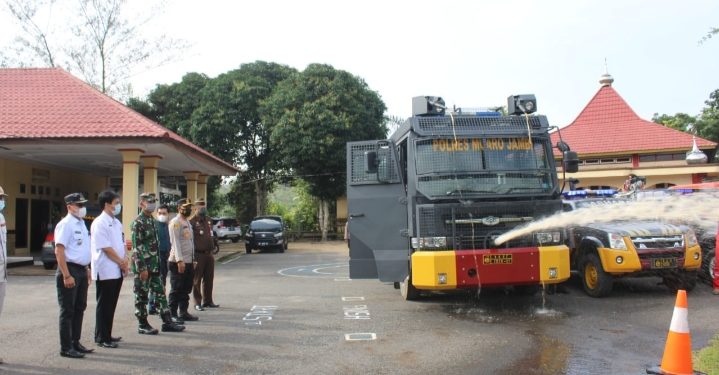 Kapolres Muaro Jambi Pimpin Apel Kesiapsiagaan Karhutla
