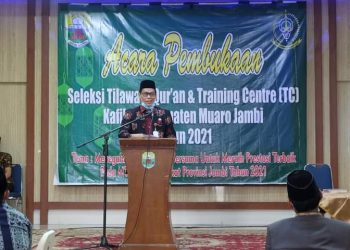 Sekda Hadiri Pembukaan Seleksi Tilawah Al-Qur’an dan TC Kafilah Muaro Jambi