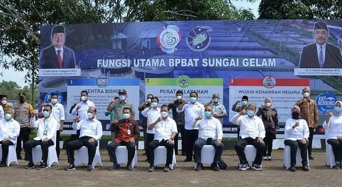 Menteri Trenggono Dorong Jambi Kembangkan Budidaya Ikan Guna Tingkatkan Ekonomi Masyarakat