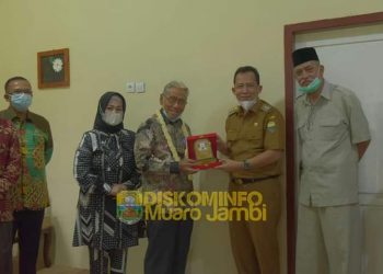 Wabup Muaro Jambi Terima Kunjungan Kerja Wabup Banyuasin