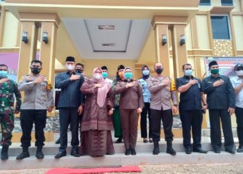 Ketua DPRD Muaro Jambi Hadiri Peresmian Gedung Kantor Polsubsektor Sungai Gelam