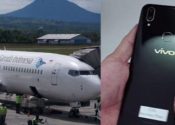 Garuda Indonesia Larang Ponsel Vivo Pasca Terbakarnya Kargo
