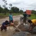 Jalan Provinsi di Mendahara Ulu Tanjabtim Semakin Memprihatinkan