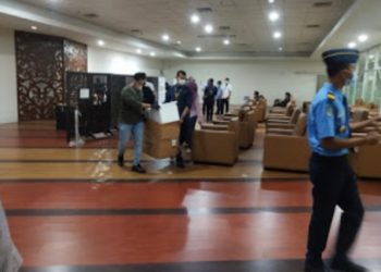 Petugas Kimia Farma Diamankan Dirkrimsus Poldasu terkait Kecurangan Hasil Rapid Test di Kualanamu
