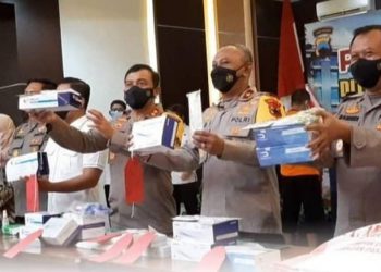 Polda Jateng Bongkar Penjualan Alat Rapid Test Antigen Ilegal Beromset Milyaran