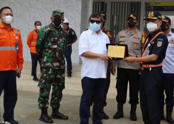 Dandim 0611/Garut bersama Forkopimda Kab. Garut Sambut Tim Direksi PT KAI DAOP 2 Bandung