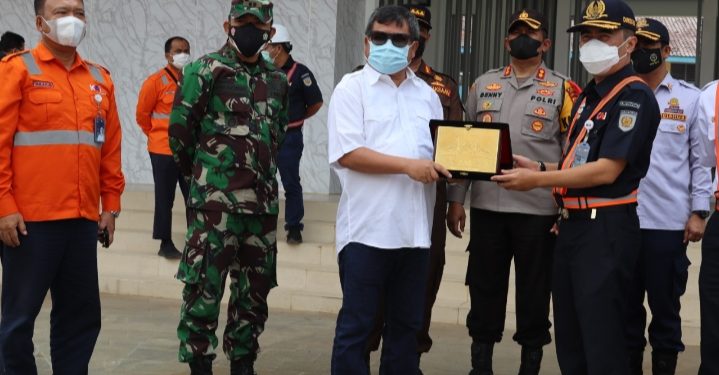 Dandim 0611/Garut bersama Forkopimda Kab. Garut Sambut Tim Direksi PT KAI DAOP 2 Bandung