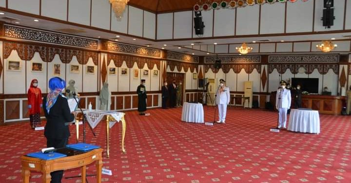 Pj Gubernur Jambi Berharap Bupati dan Wabup Bungo Lakukan Terobosan Pembangunan