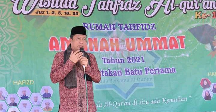 Wakil Bupati Muaro Jambi Menghadiri Wisuda Tahfidz Alquran di Sungai Duren