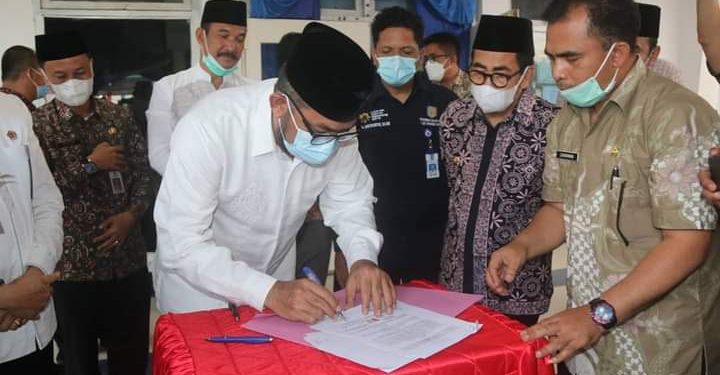 Sekda Apresiasi Penyerahan Aset Pemkab Kerinci Kepada Pemkot Sungai Penuh