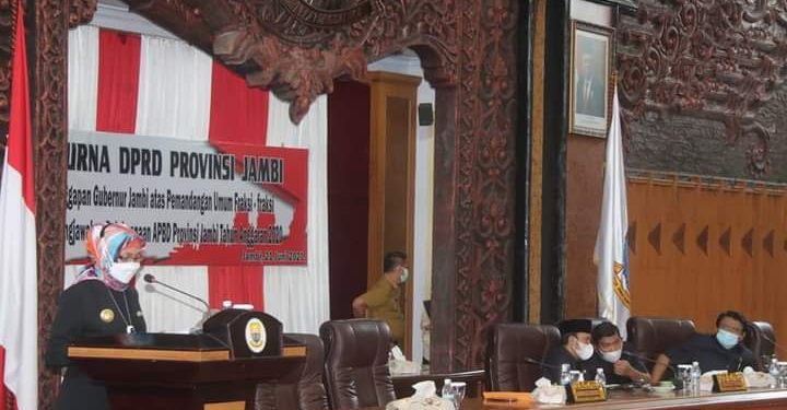 Pj Gubernur : Kritik dan Saran DPRD sebagai Evaluasi Perbaikan Kinerja Pemprov Jambi