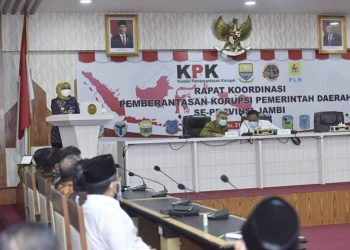 Pj Gubernur Jambi Minta Tingkatkan Kinerja Rencana Aksi Pencegahan Korupsi