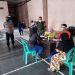 Babinsa Monitor Pelaksanaan Vaksinasi Di Desa Cihuni Kecamatan Pangatikan
