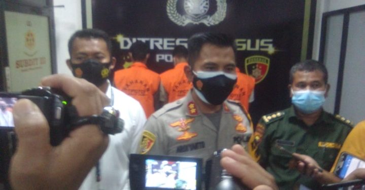 Ditreskrimsus Polda Jambi Dan Polres Muaro Jambi Kembali Ringkus 3 Pelaku Illegal Loging