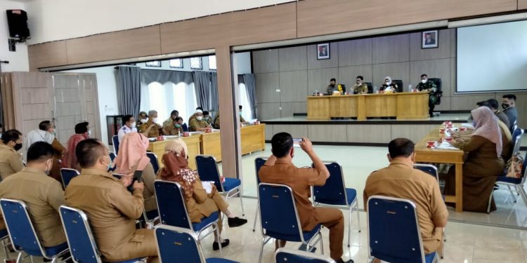 Kapolres Muaro Jambi Hadiri Rapat Satgas Penanganan Covid19 