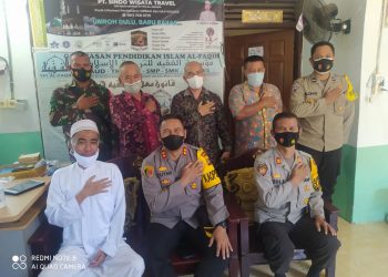 Kapolres Muaro Jambi Sambangi Ponpes Al Faqih Kasang Pudak