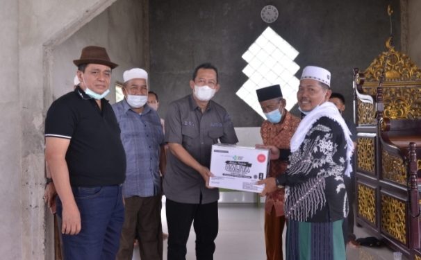 Wakil Bupati Muaro Jambi Menyambut Kedatangan Anggota DPR RI Komisi VIII Drs. Hasan Basri Agus, MM