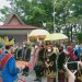 Dandim Sarko Hadiri Acara Adat Penyambutan Bupati Merangin Memasuki Rumah Dinas