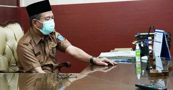 H.Mashuri: OSS Tingkatkan Pelayanan Perizinan Plt Bupati Merangin Ikuti Peluncuran OSS Oleh Presiden RI
