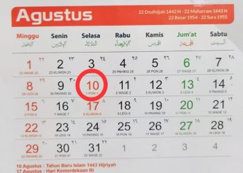 Pemerintah Geser Tanggal Hari Libur Tahun Baru Islam dari 10 Agustus ke 11 Agustus 2021