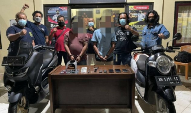 Polisi Tangkap Pelaku Pencurian dan Penadah Tindak Kejahatan di Kasang Pudak