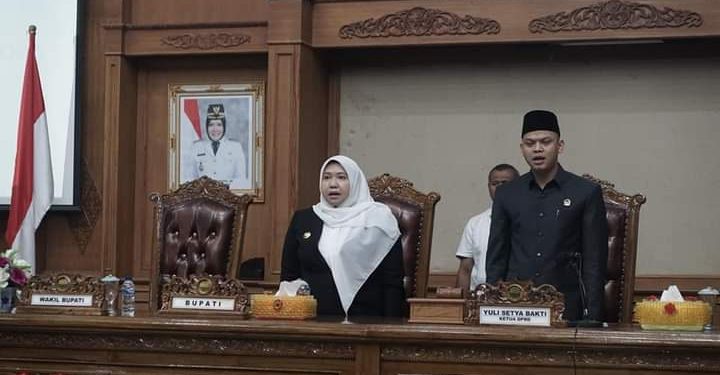 Ketua DPRD Muarojambi Pimpin Rapat Paripurna Bahas Rencana KUA dan PPAS APBD Tahun 2022