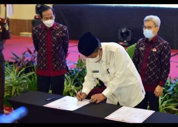 Wagub Apresiasiasi Pencanangan Zona Integritas Satker Lingkup Kanwil BPN Provinsi Jambi