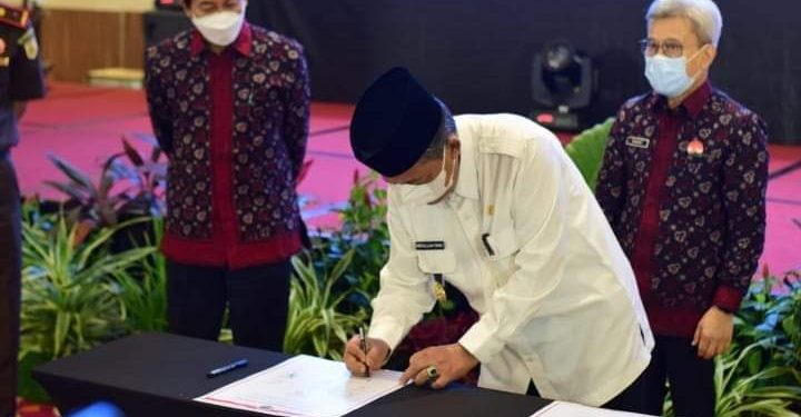 Wagub Apresiasiasi Pencanangan Zona Integritas Satker Lingkup Kanwil BPN Provinsi Jambi