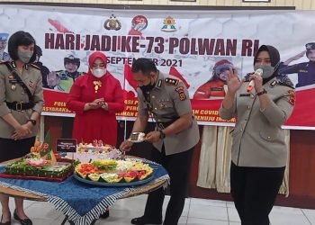 Hari Ulang Tahun Polwan ke 73 di Polres Muaro Jambi di Peringati Secara Sederhana