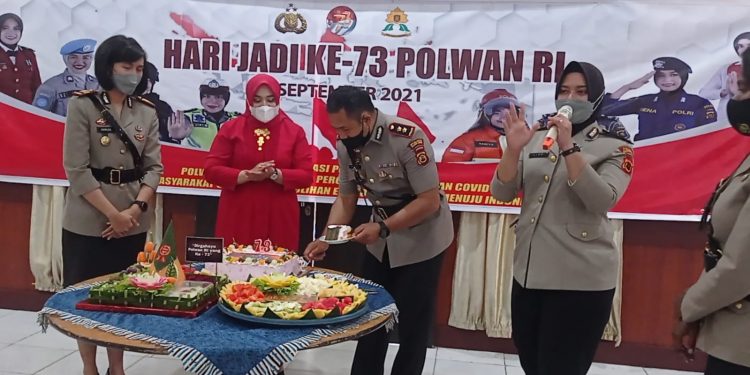 Hari Ulang Tahun Polwan ke 73 di Polres Muaro Jambi di Peringati Secara Sederhana