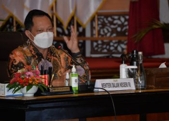 Gubernur Al Haris mendapat Apresiasi dari Mendagri atas Penanganan Covid-19 di Jambi.