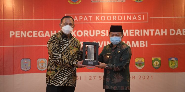 Gubernur Jambi Al Haris Gandeng KPK Berantas Korupsi