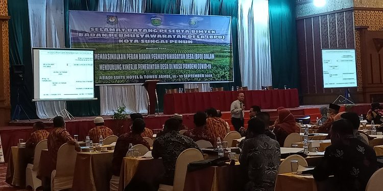 Walikota Sungai Penuh Buka Bimtek BPD
