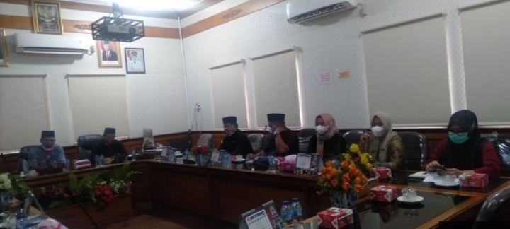 Wakil Ketua DPRD Muarojambi Ahmad Haikal Sambut Kunker DPRD Batanghari