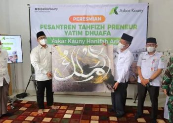Wagub AbdullahSani Resmikan Pesantren Qur’an dan Tahfizh Preneur Yayasan Askar Kauny